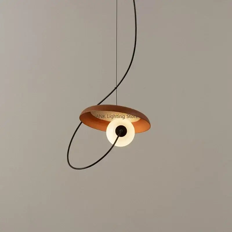 Black Grid Pendant Light
