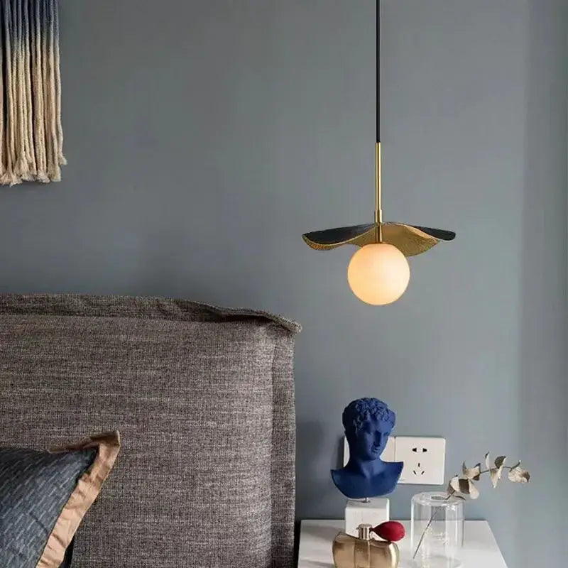 Copper Marble Chandelier