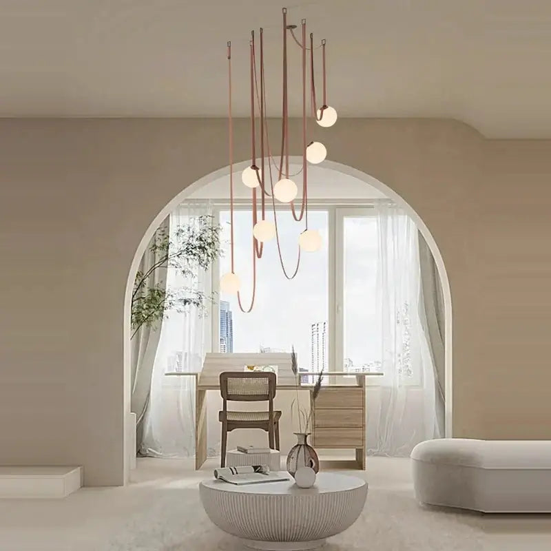 Glass Ball Pendant Lamp