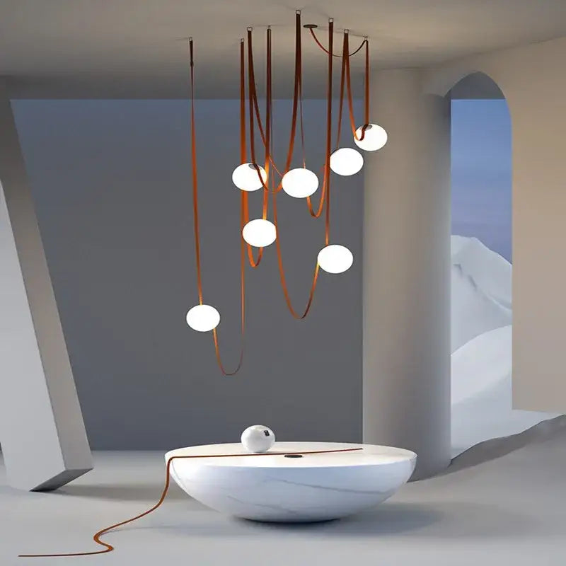 Glass Ball Pendant Lamp