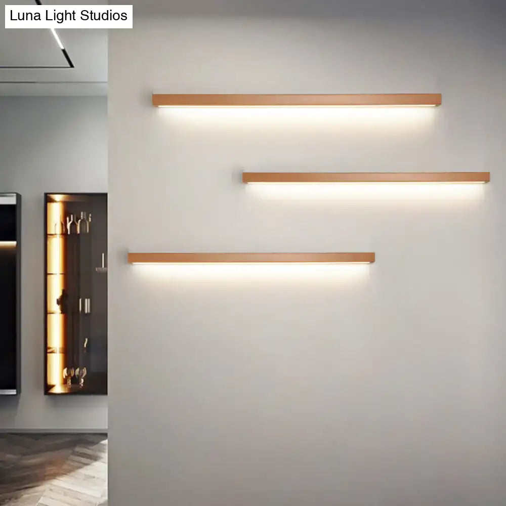 Copper Linear Wall Sconce