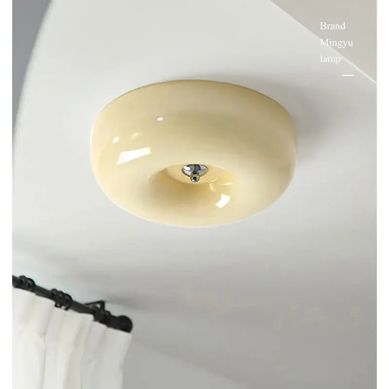 Cream Bauhaus Ceiling Lamp