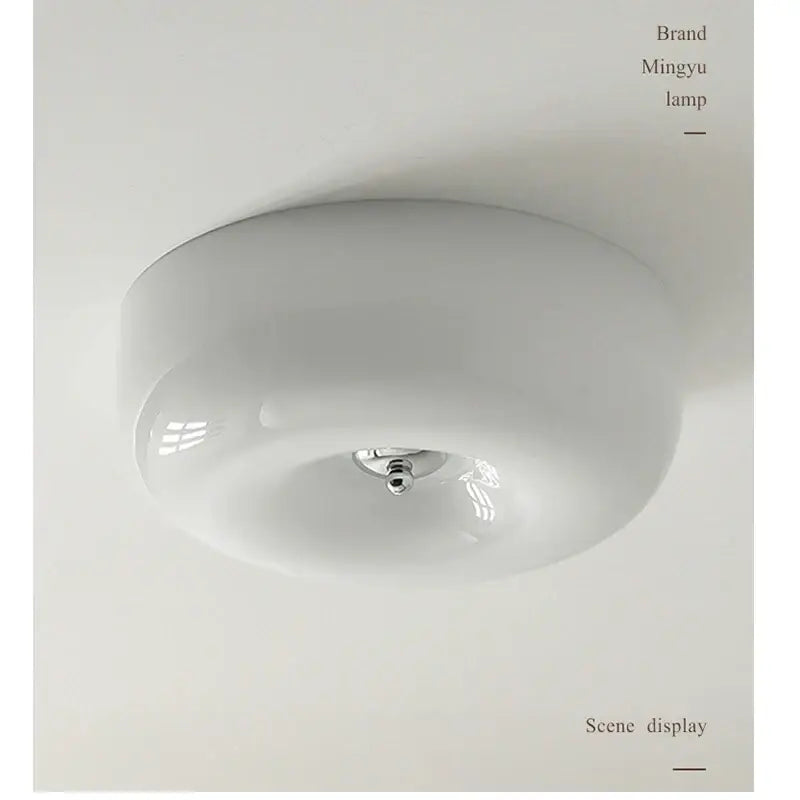 Cream Bauhaus Ceiling Lamp