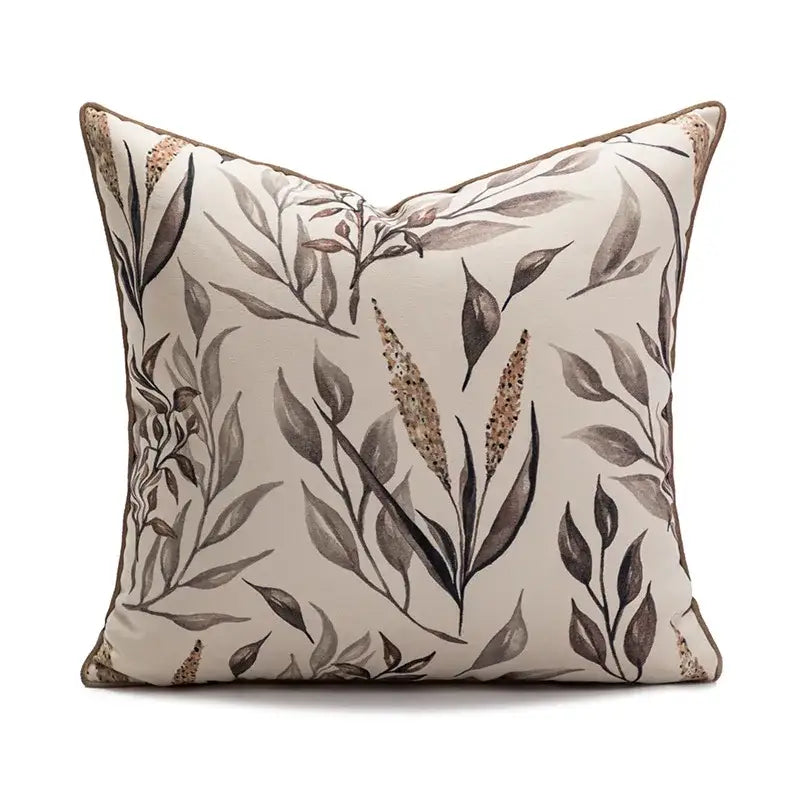 Cream Textured Cushion Cover