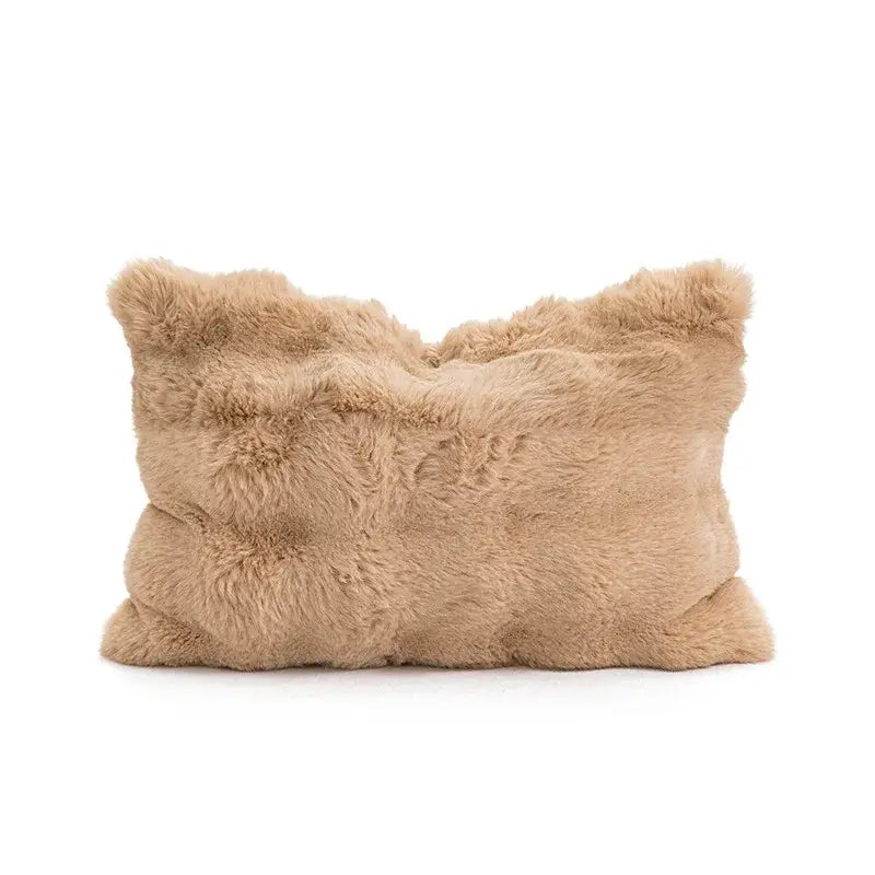 Cream Textured Cushion Cover