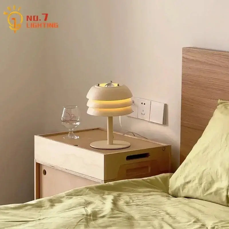 Cream LED Table Lamp