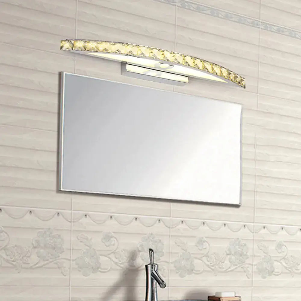 Crystal Champagne Bow Sconce
