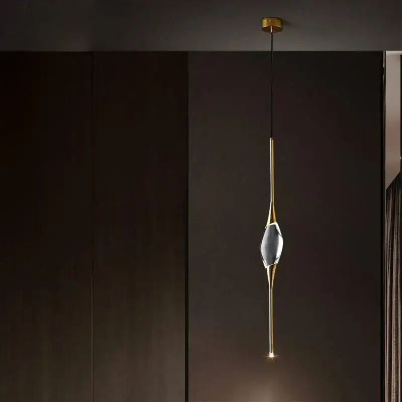 Crystal Copper Wall Sconce