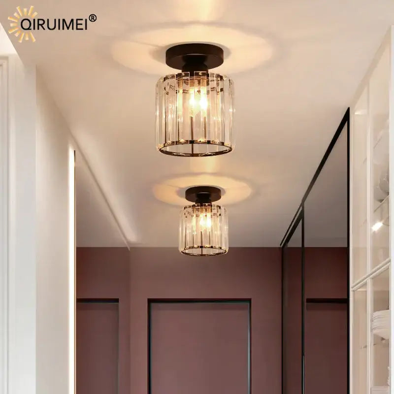 Gold Nordic Crystal 25cm Chandelier