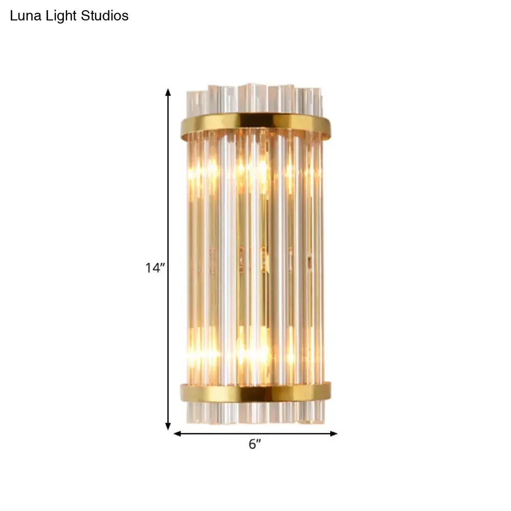 Gold Crystal Wall Lighting