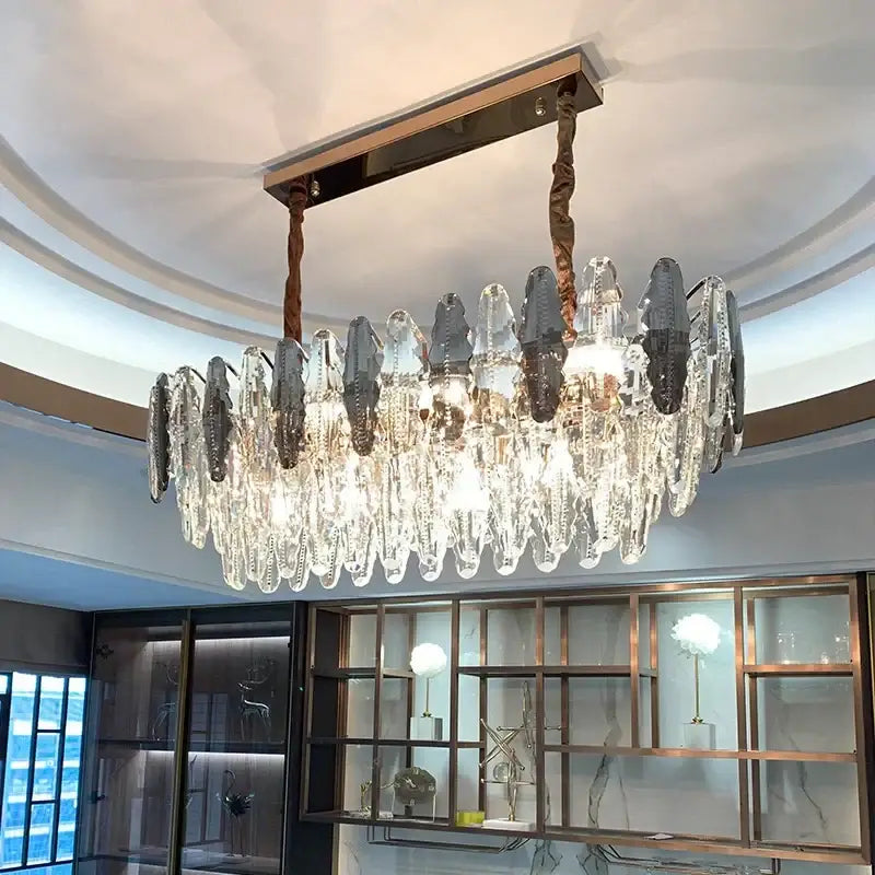 Crystal Prism Dining Chandelier