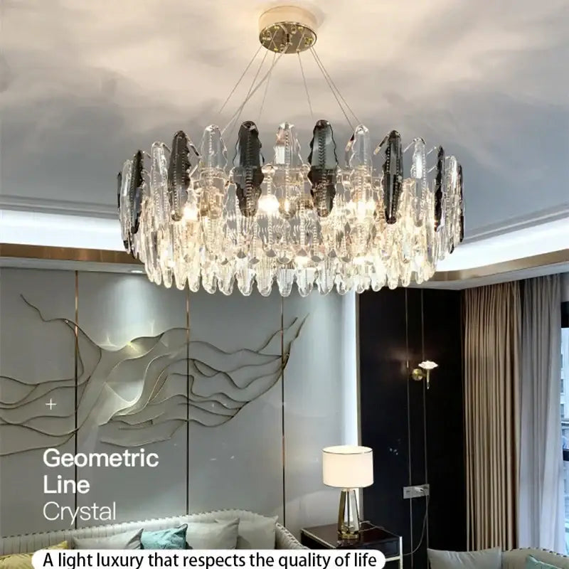 Crystal Prism Dining Chandelier