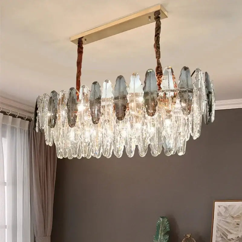 Crystal Prism Dining Chandelier