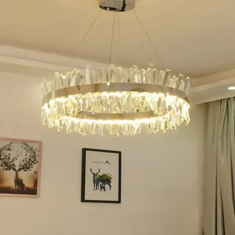 Crystal Ring 120cm Chandelier