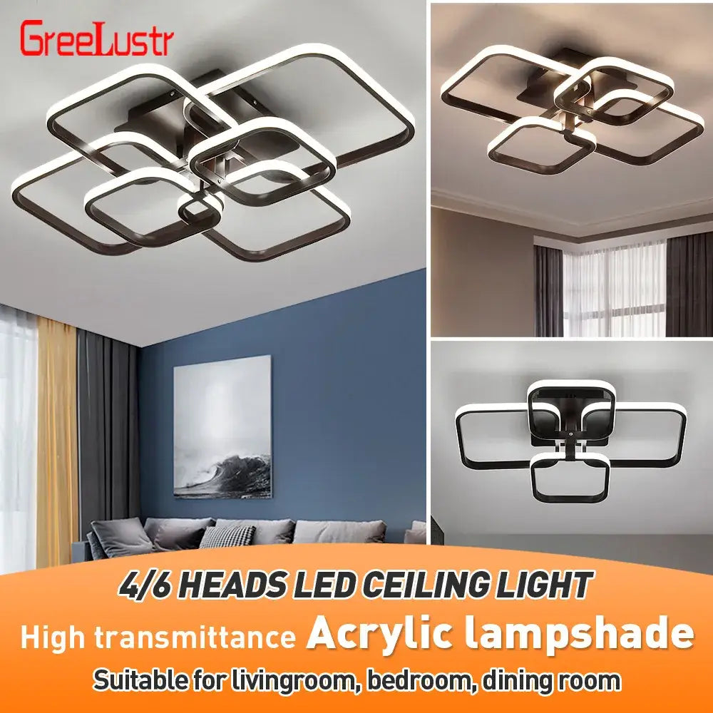 Acrylic Ring Ceiling Light
