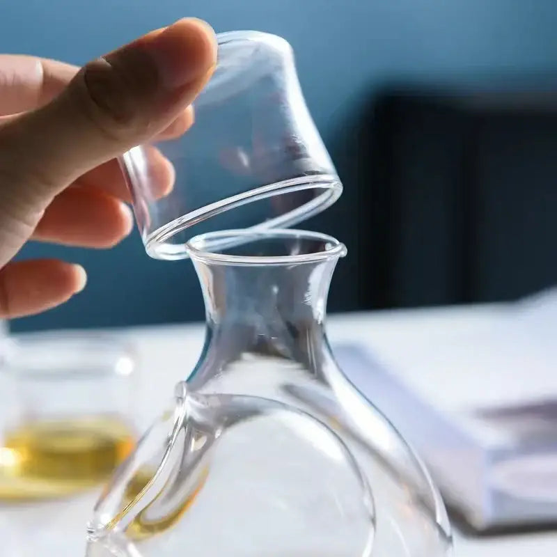 Crystal Glass Sake Carafe