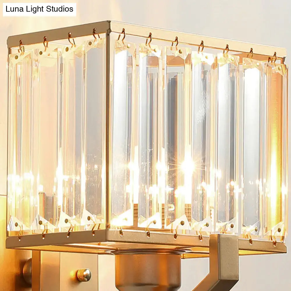 Crystal Wall Sconce Light