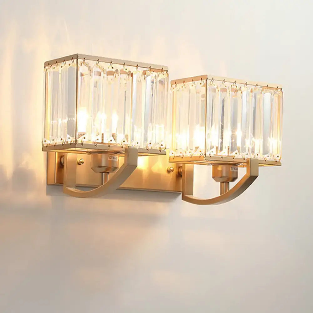 Crystal Wall Sconce Light