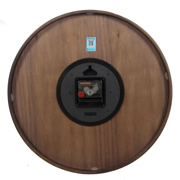 Bamboo Gold Wall Clock