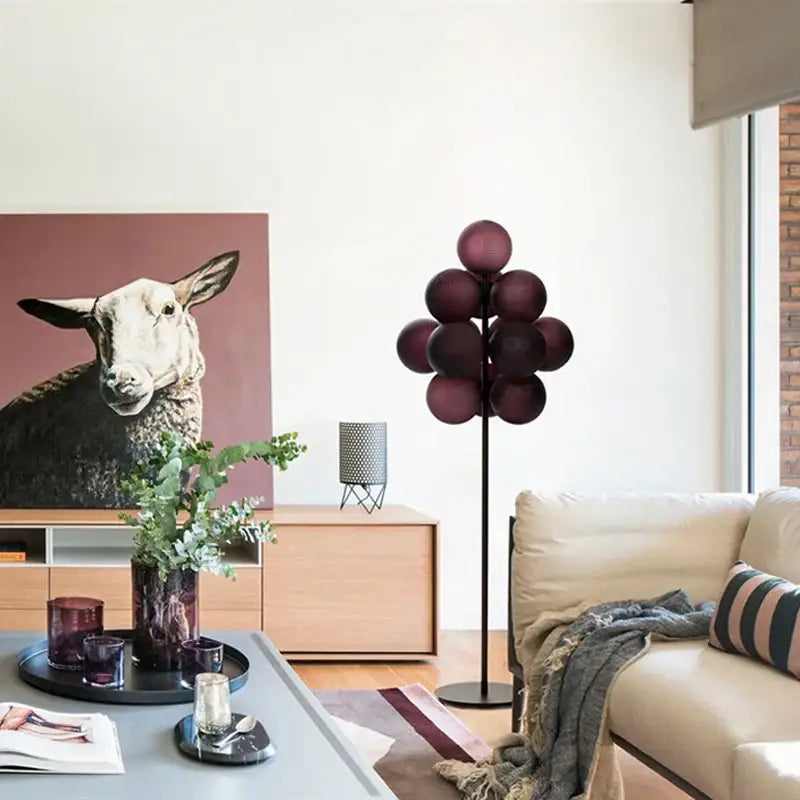 Bubbleglass LED Floor Lamp