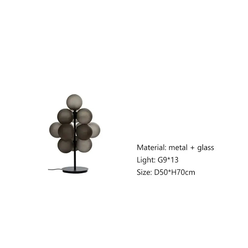 Bubbleglass LED Floor Lamp
