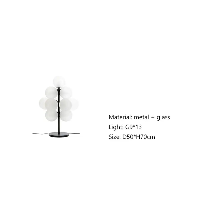 Bubbleglass LED Floor Lamp