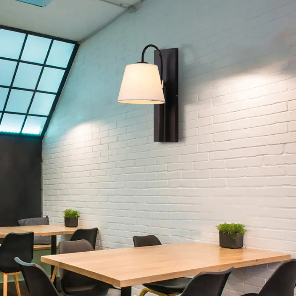 Gold Conical Wall Lamp