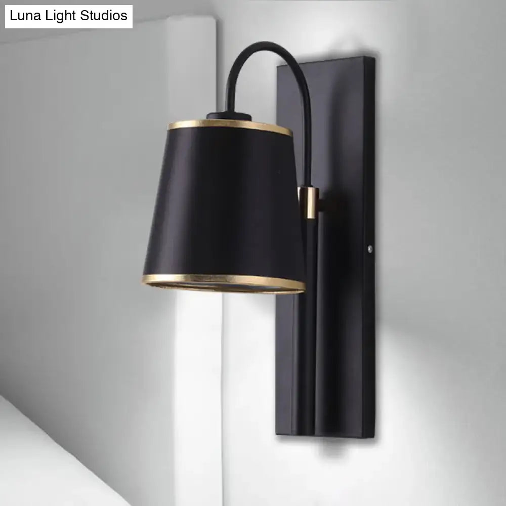 Gold Conical Wall Lamp