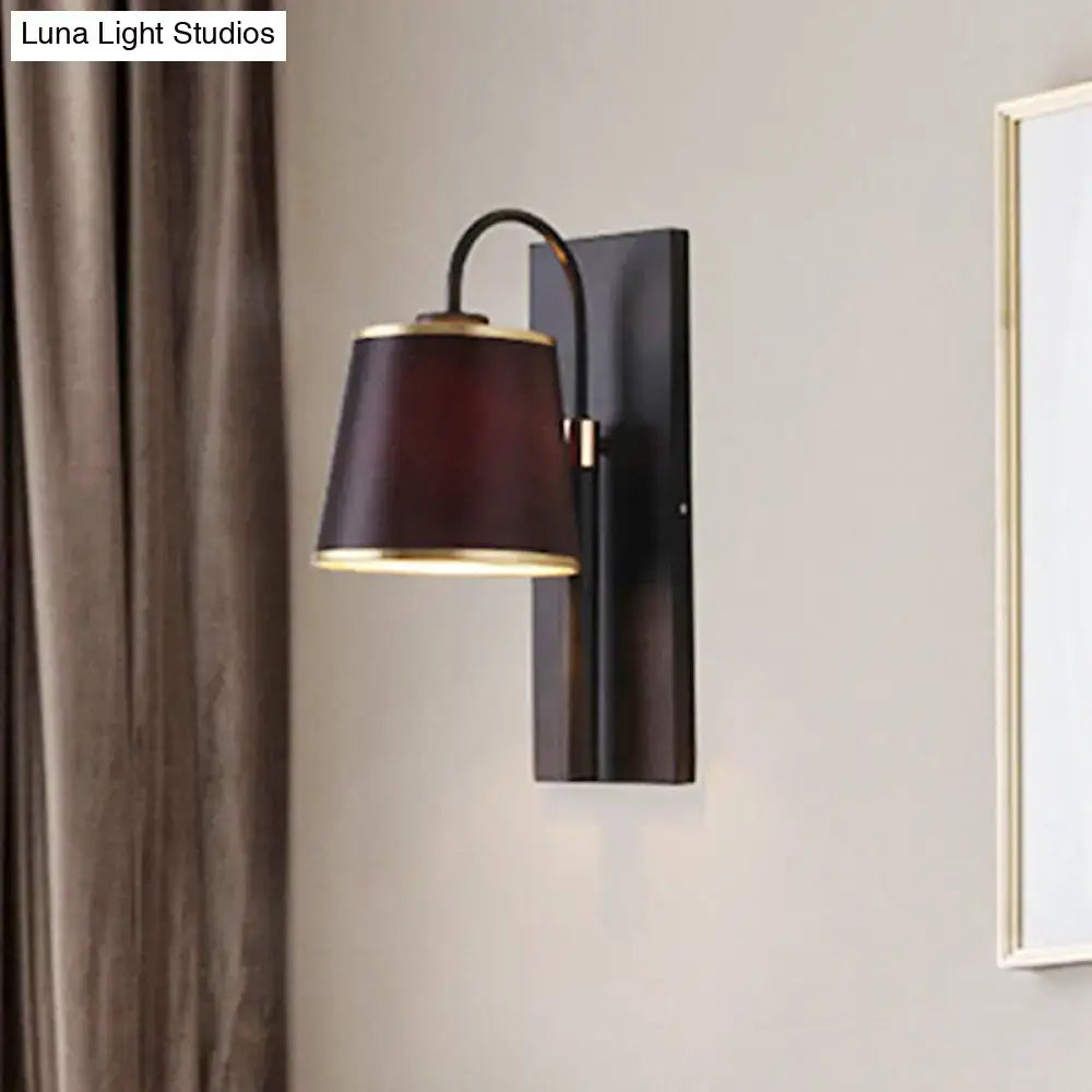 Gold Conical Wall Lamp