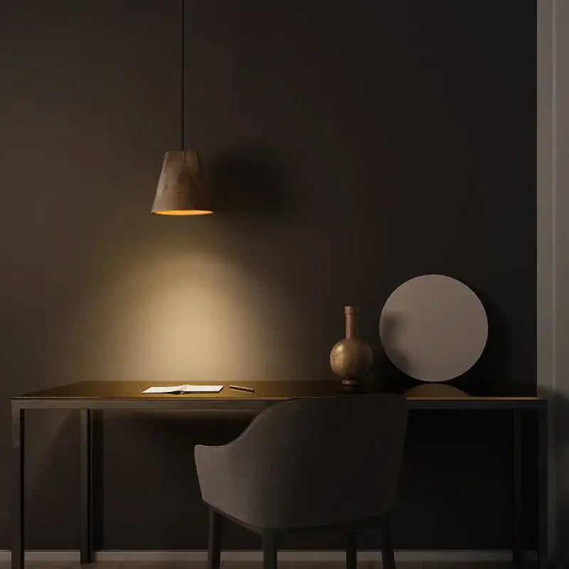 Wooden Adjustable Chandelier