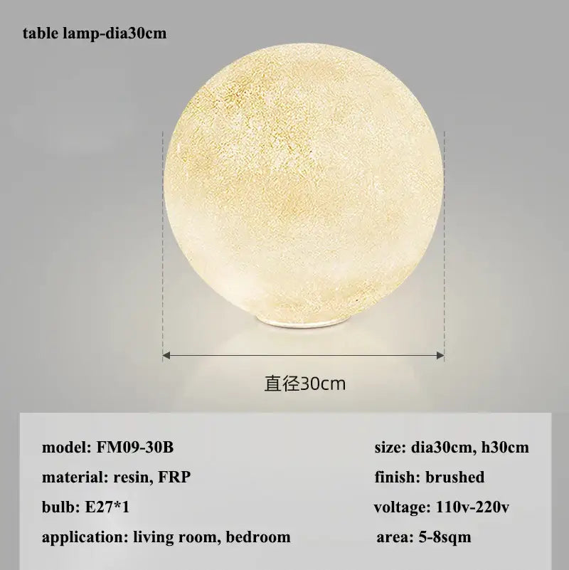 Cream Moon Pendant Chandelier