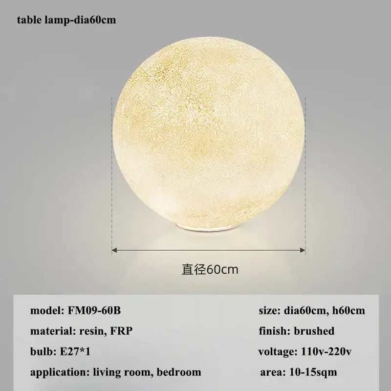 Cream Moon Pendant Chandelier