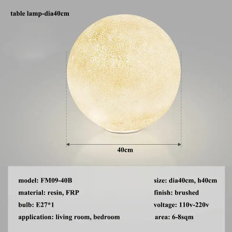 Cream Moon Pendant Chandelier