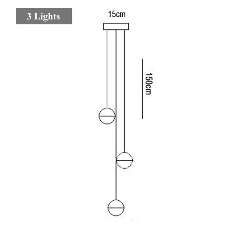 Round Crystal Pendant Light