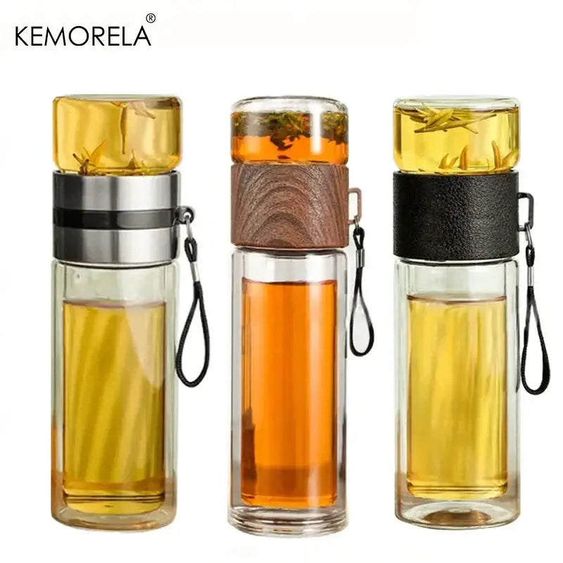 Glass Tea Infuser Bottle