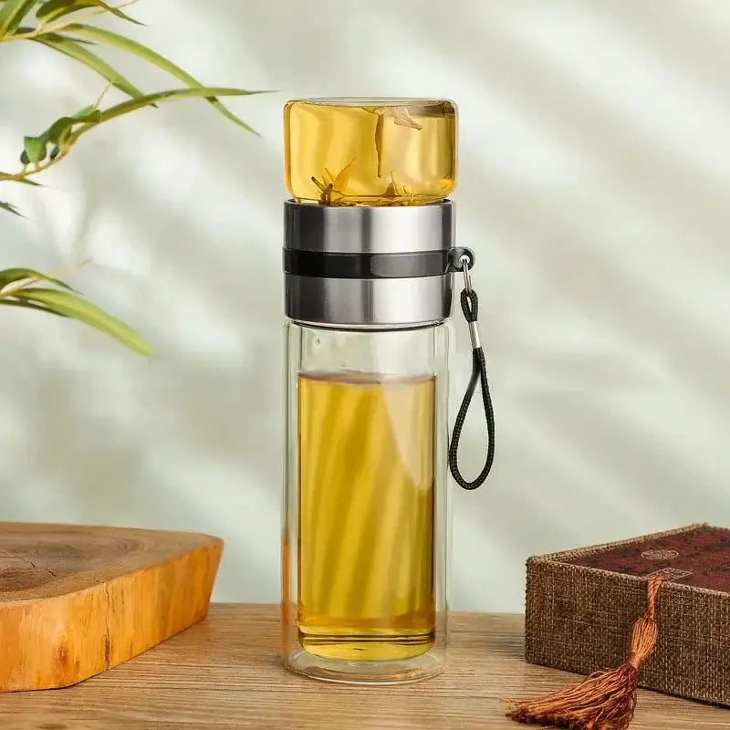 Glass Tea Infuser Bottle