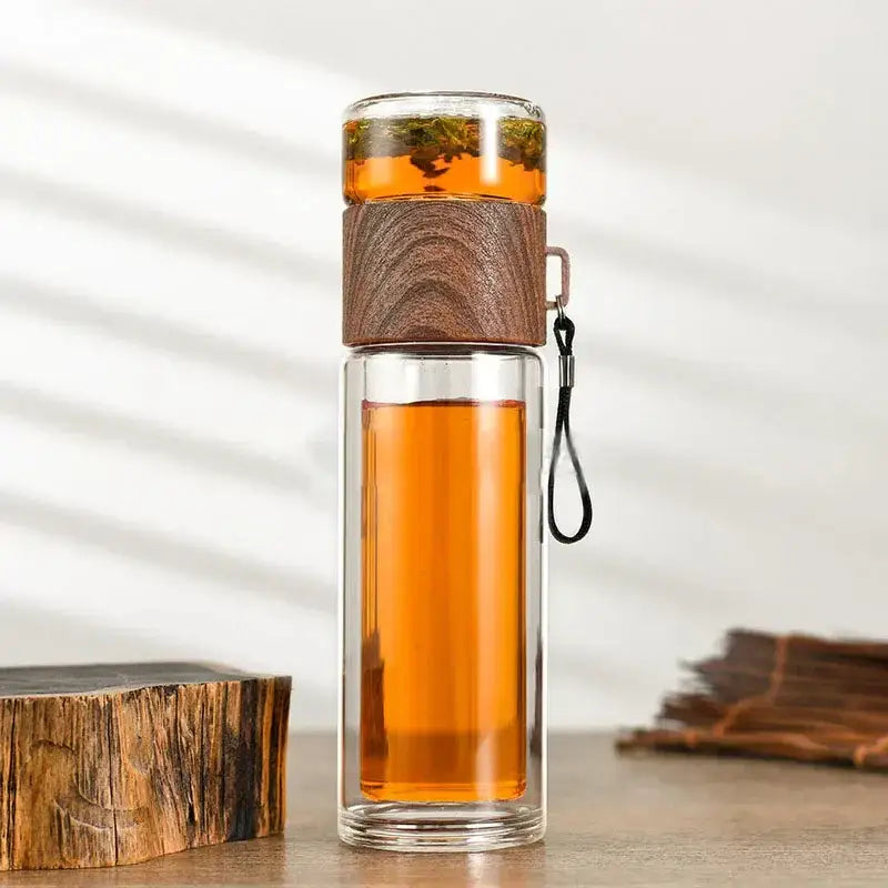 Glass Tea Infuser Bottle