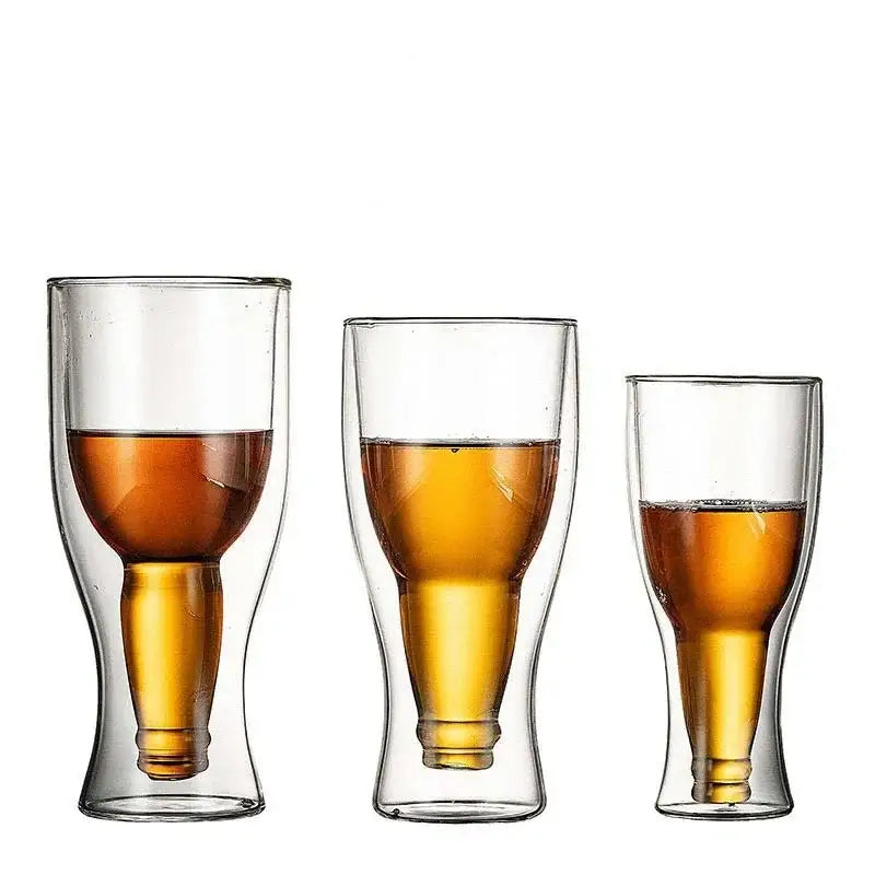 Double Wall Beer Mug Set