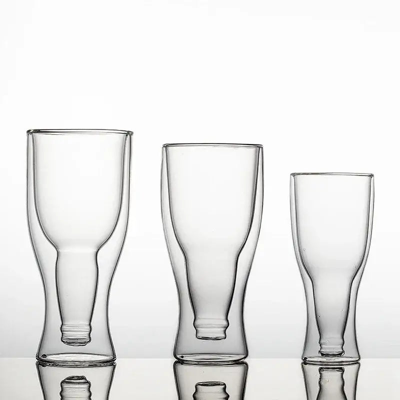 Double Wall Beer Mug Set