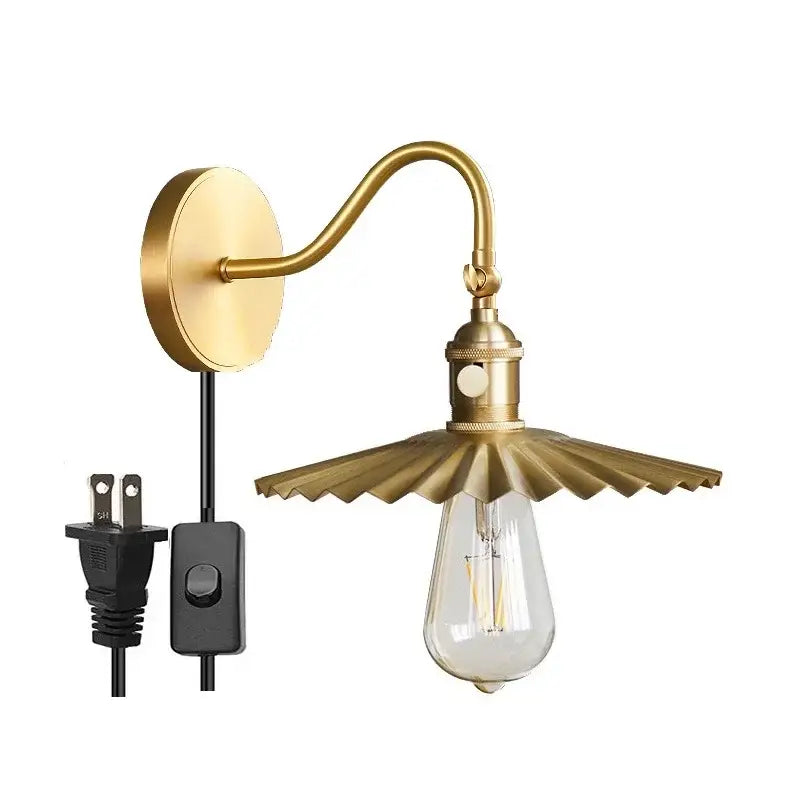 Brass Copper Wall Sconce