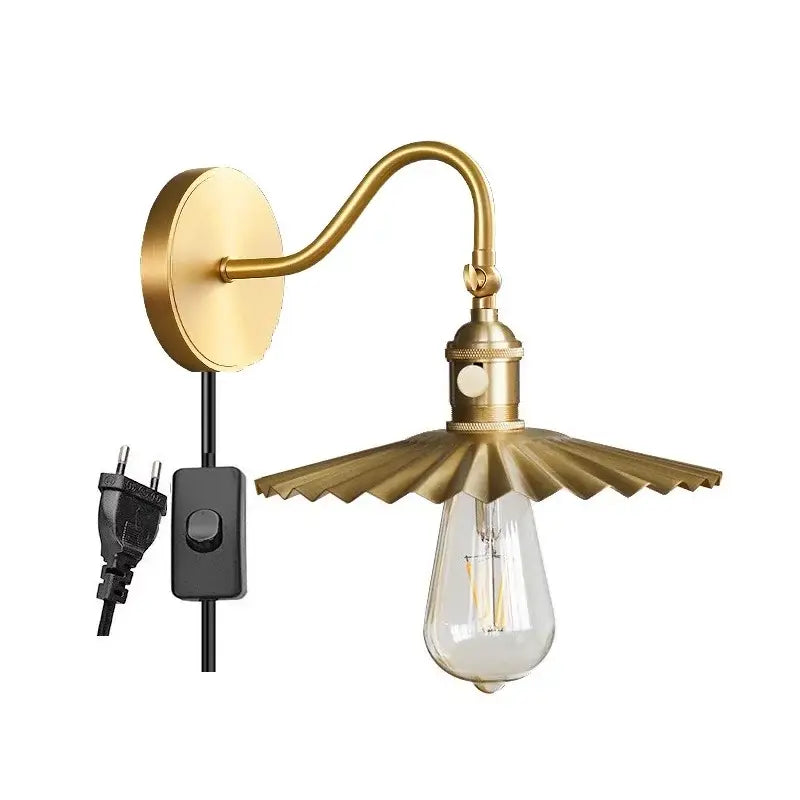 Brass Copper Wall Sconce