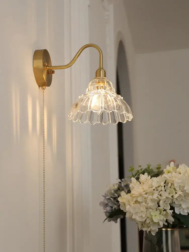 Brass Glass Pendant Light Nordic Minimalist