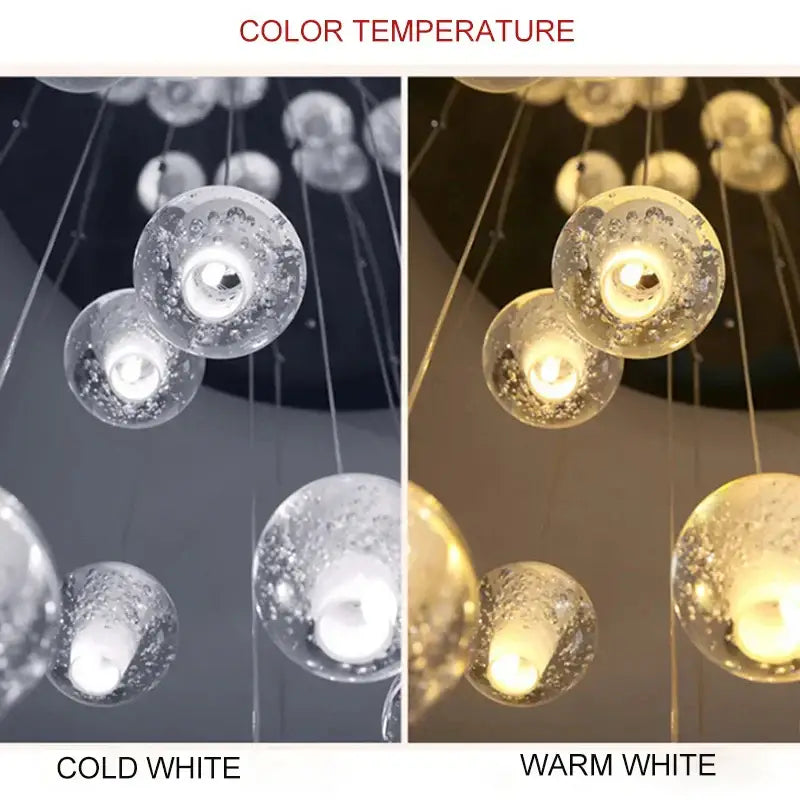 Crystal Ball Chandelier Pendant