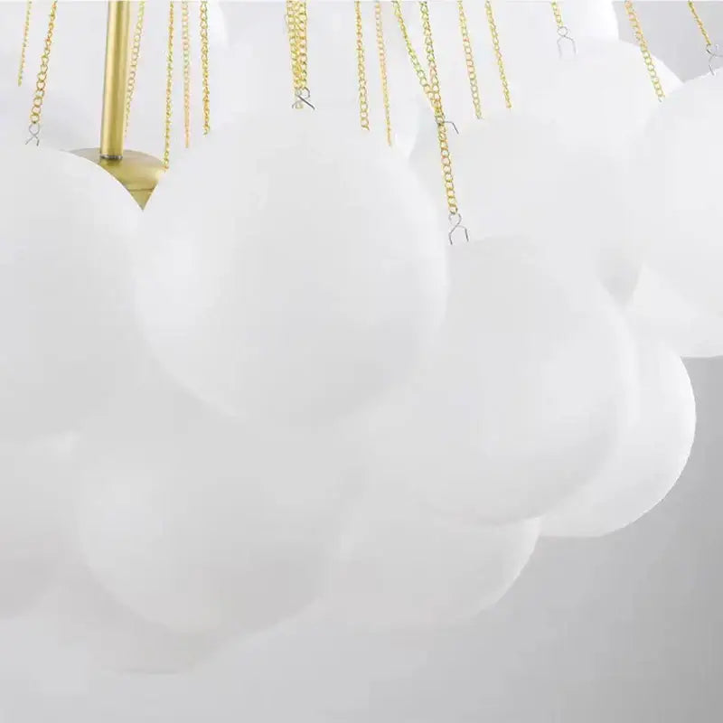 Frosted Glass Cloud Pendants
