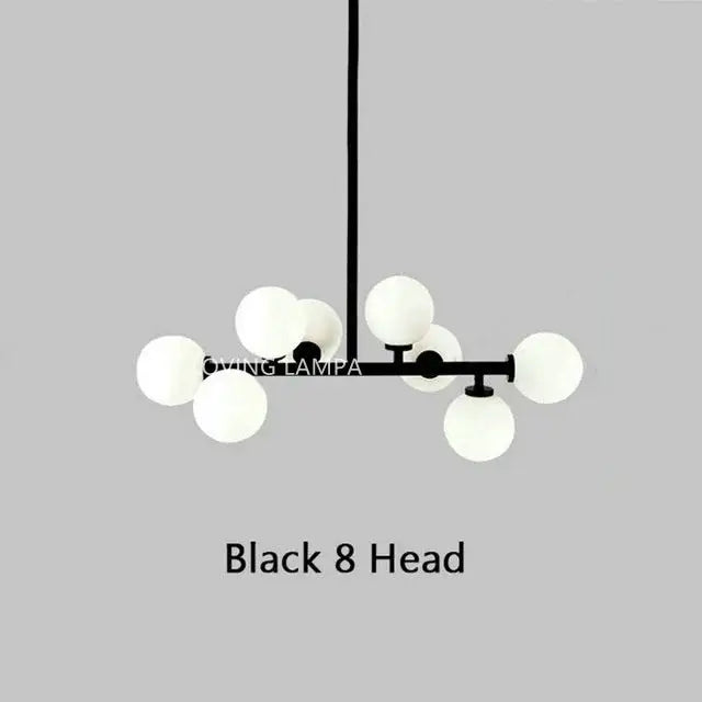 Frosted Glass LED Chandelier