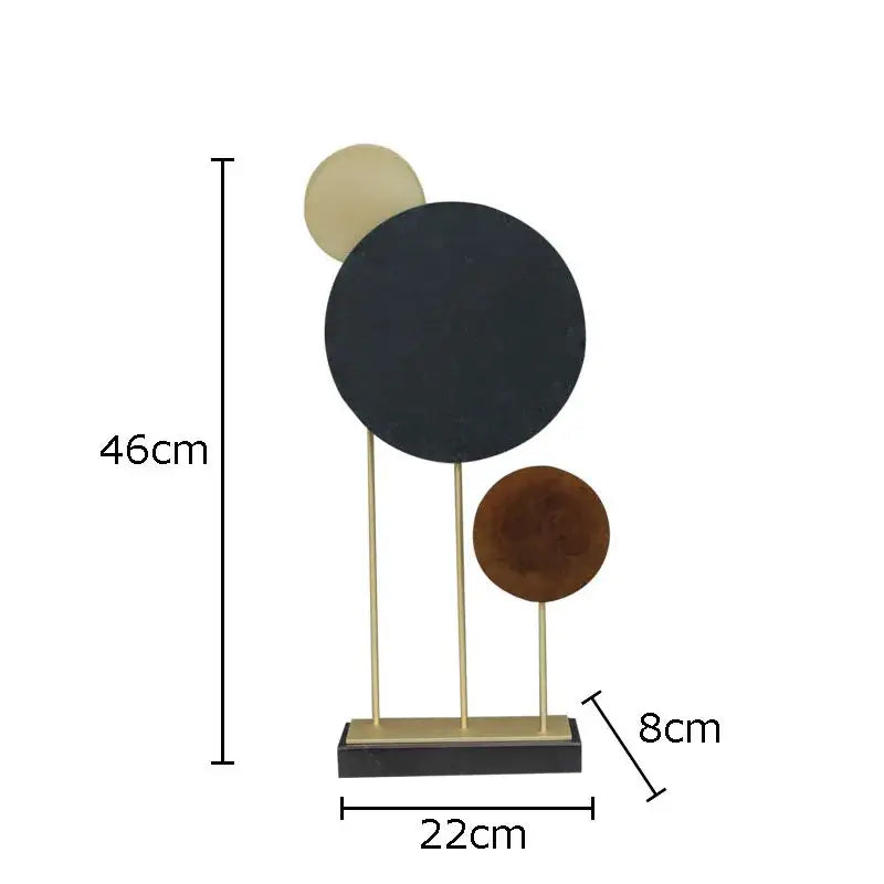 Alloy Marble Base Statue