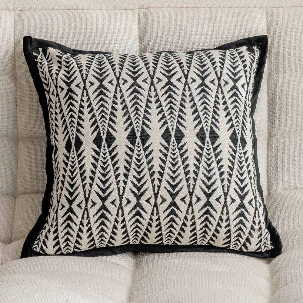 Black White Pillow Cover