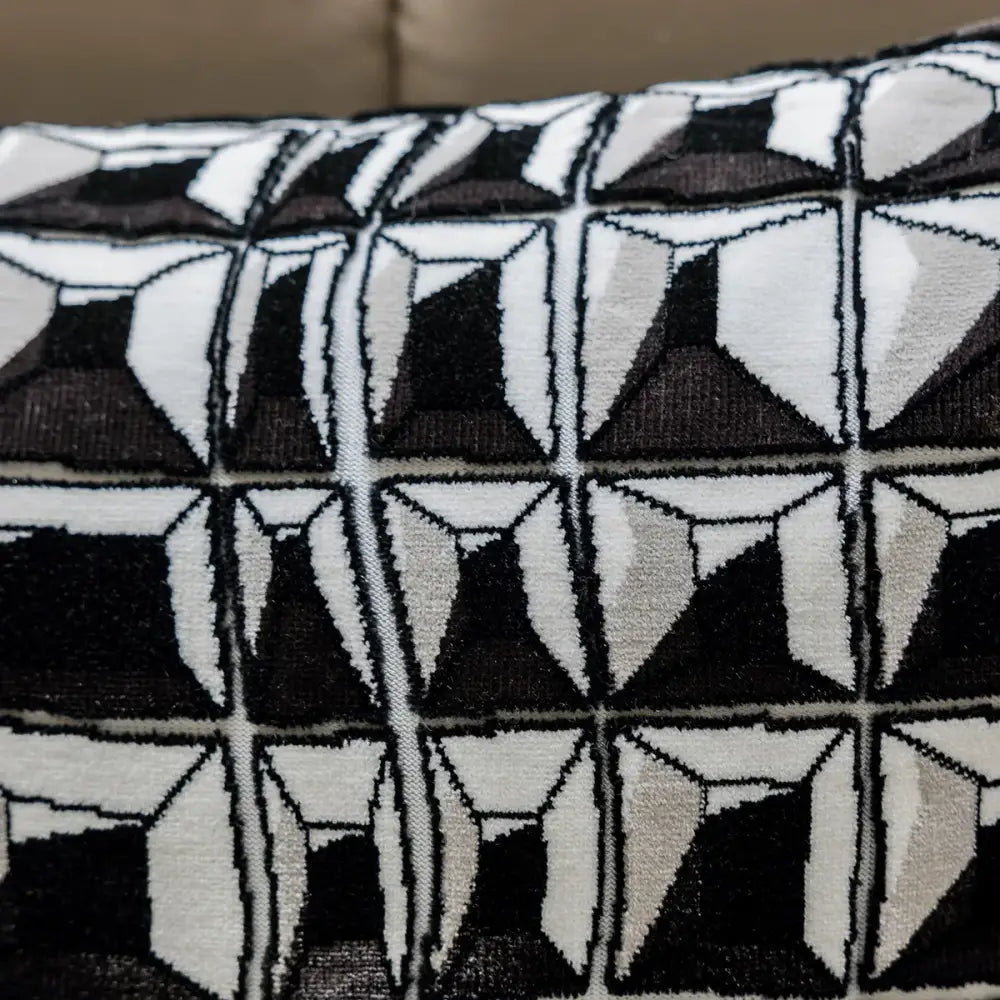 Black White Pillow Cover