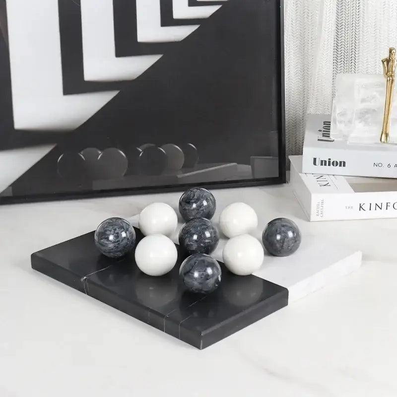 Black White Chess Ornament