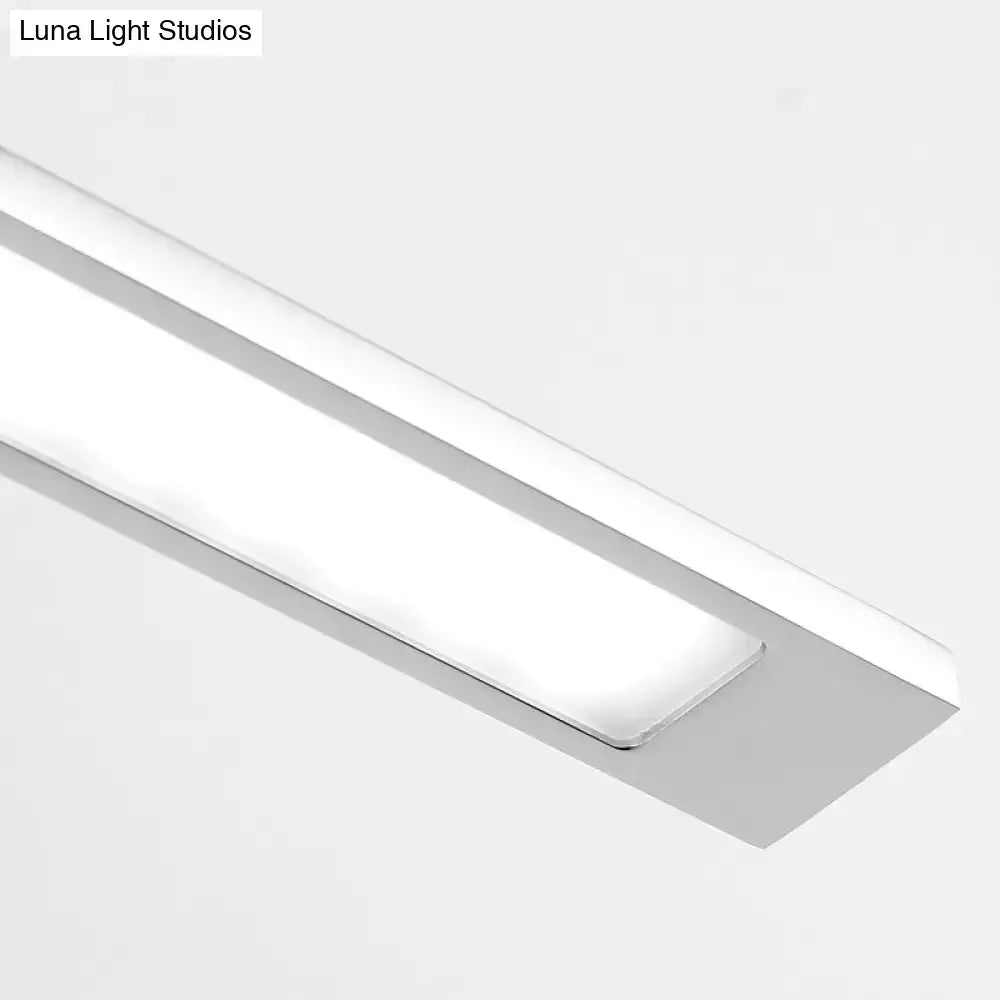 Chrome Vanity Wall Light